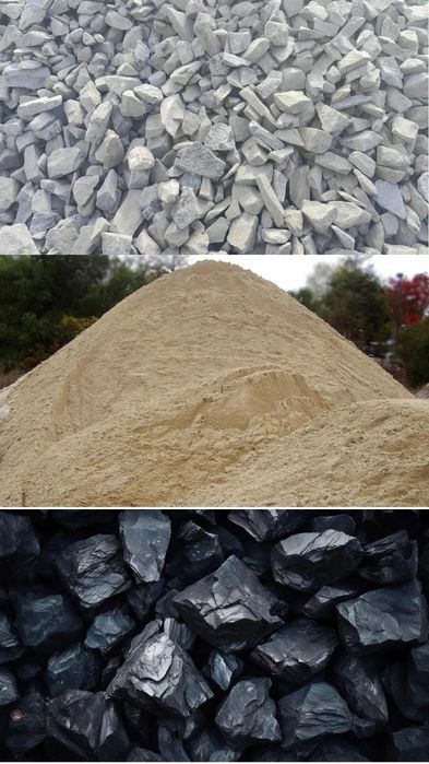 Доставка! Уголь, песок, щебень