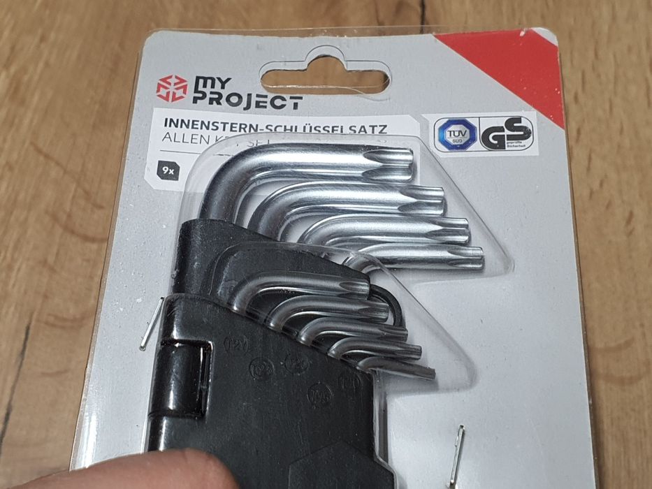 Set chei hexagonale torx , imbus cu stea