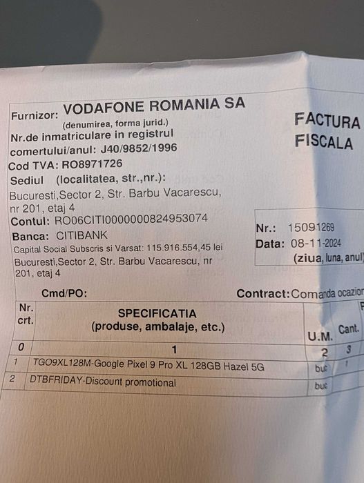 Pixel 9 Pro XL 128GB Hazel impecabil | Garanție | Husa Google si folie