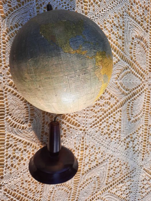 Глобус на Земята 1955 – 1959г.