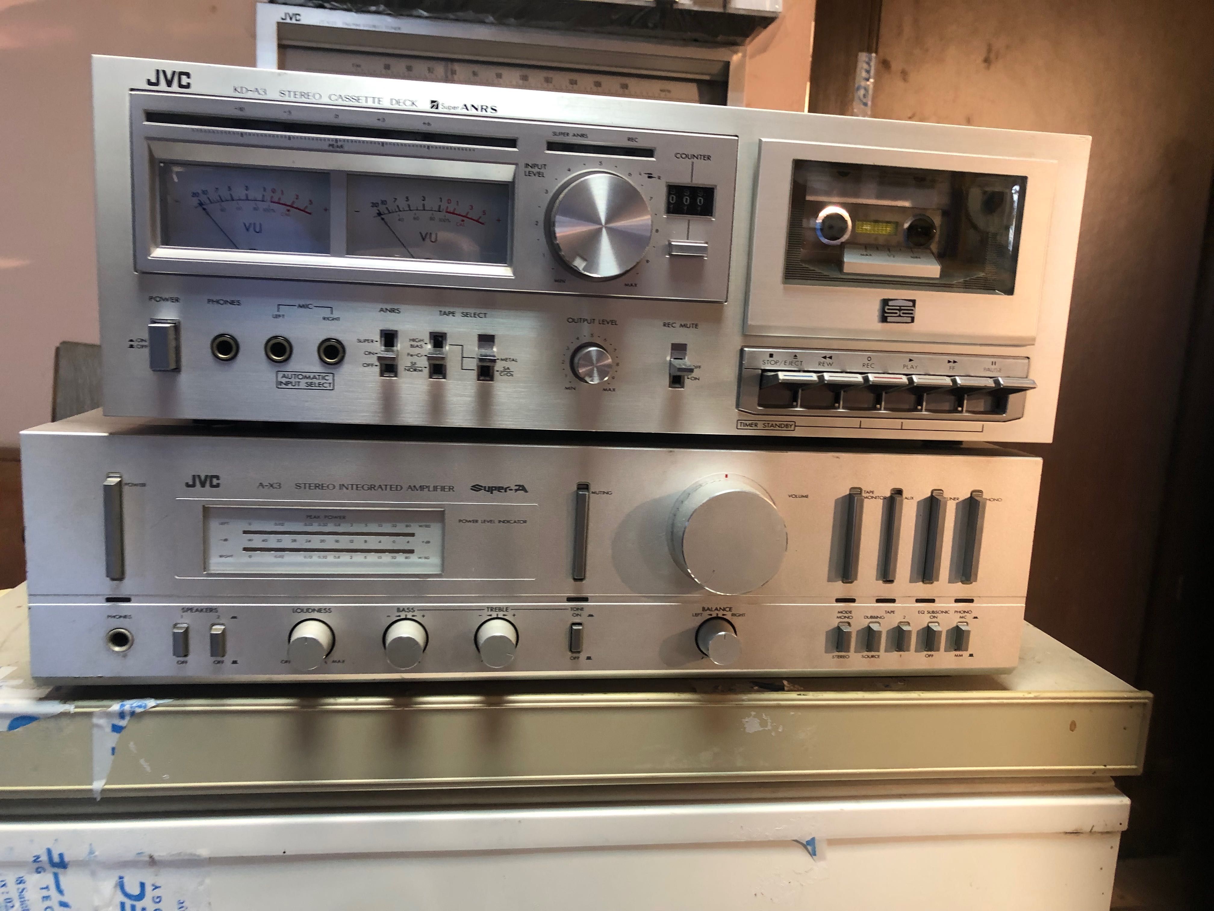 Vintige Ampificator Jvc Ax 3