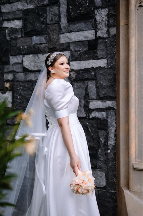 Vand rochie de mireasa + voal