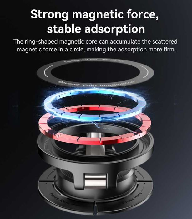 Yesido C218 — Мощный Магнитный Держатель. Есть доставка