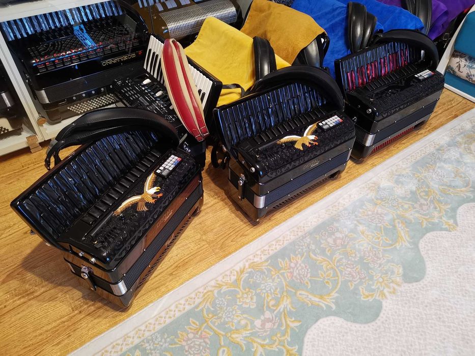 Acordeoane Digital Usoare cu Implant Midi JuziSound