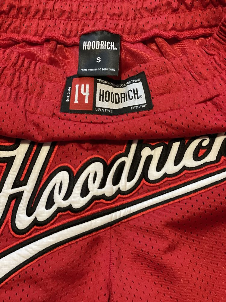 Hoodrich Red, pantalon scurt, sort baschet