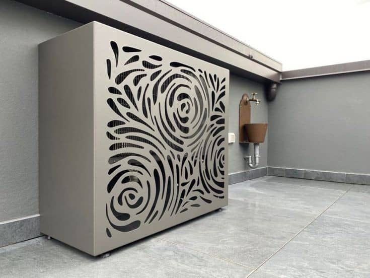 Внешние решетки кондиционера, обшивка агрегата, фасадная решетка IB 27