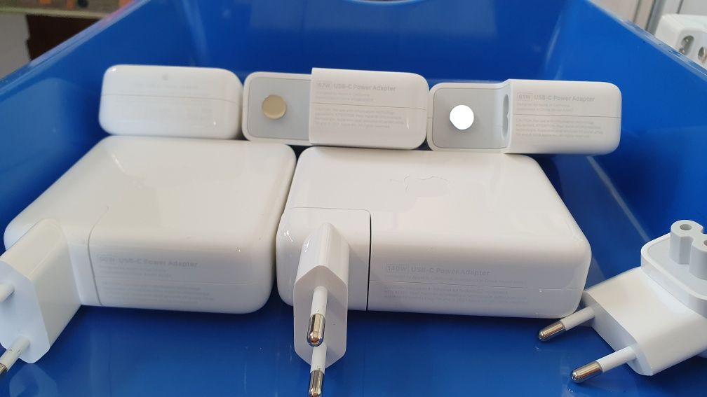 ОРИГИНАЛНО зарядно Macbook Pro Air 30w, 61w, 67w, 96w,140w MagSafe 2,3