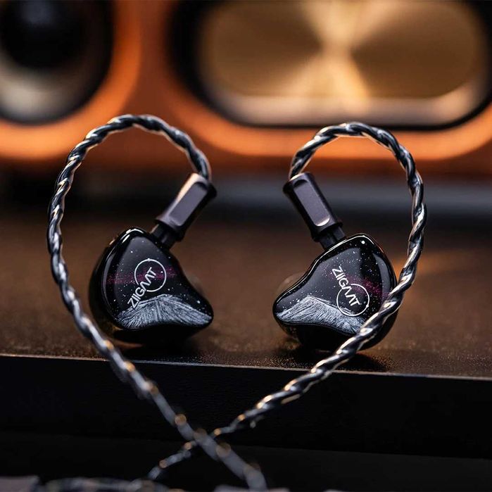 ZiiGaat Crescent Premium 2DD+2BA Hybrid IEM Casti HIFI Noi, Cutie