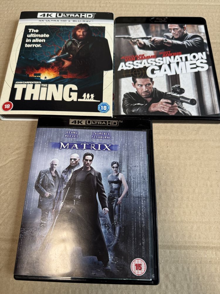 Продавам филми на Blu-Ray 4k топ заглавия