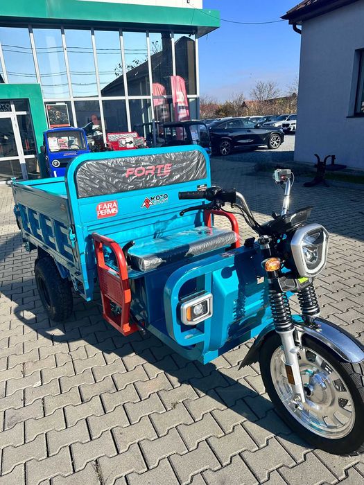 Triciclu Electric Forte 1000 Baterie Litiu ion  72 V 60AH Fara Perimis