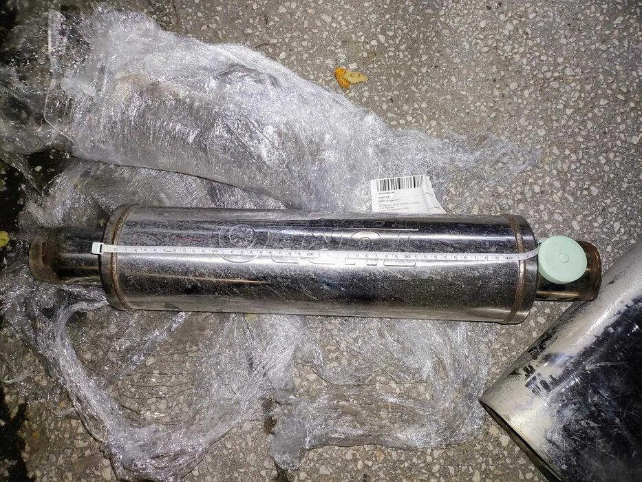 Продавам спортно гърне и резонатор на ф63