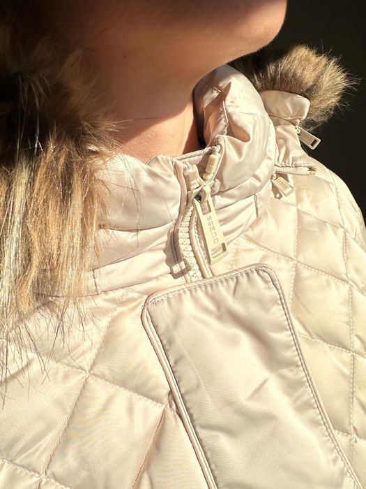 Geaca dama guess marilea L, puf, 2023