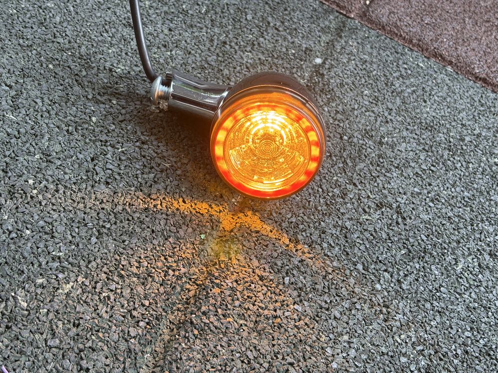 Semnale LED Fata / Spate 3in1 Harley Davidson HD originale