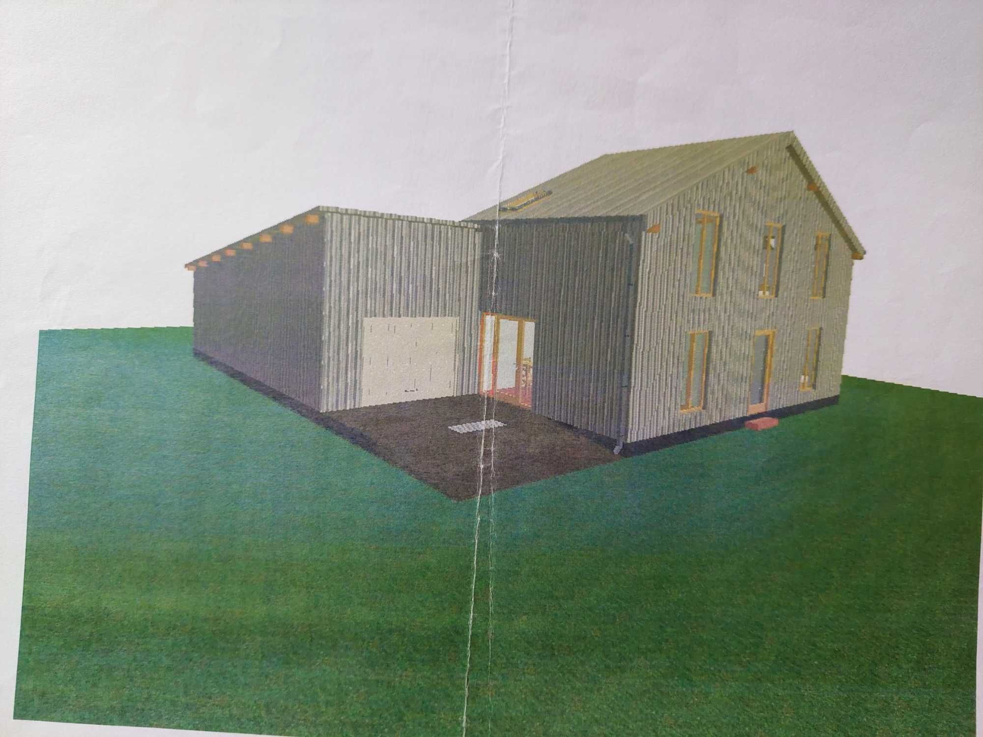 Casa de vanzare cu teren si atelier