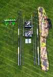 Set 2 Lansete Feeder Carbon X Sense,2 Mulinete, Senzori,Suporți,Geanta