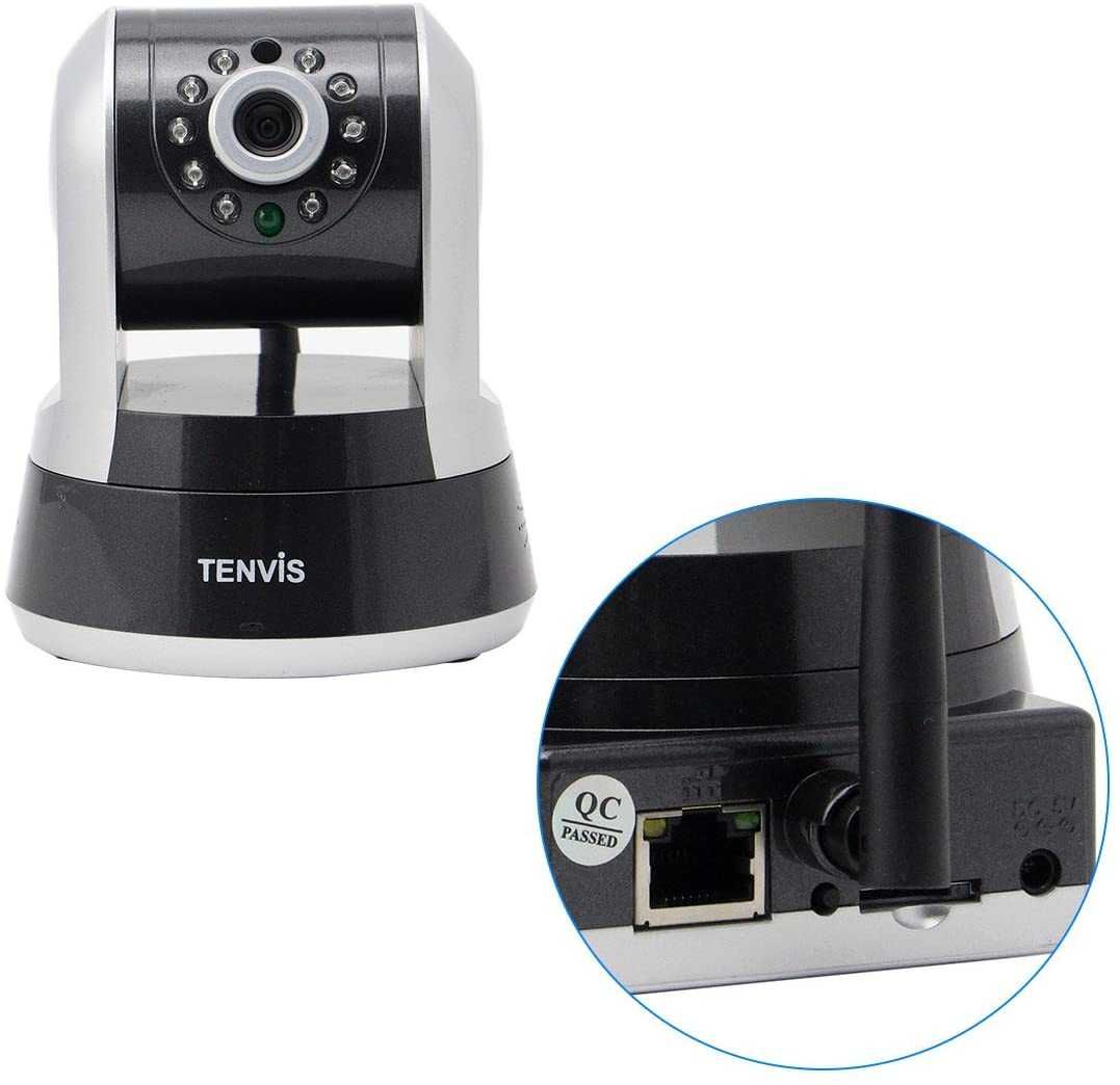 IP камера бебефон Tenvis IP ROBOT 3 720P 3.6мм обектив WLAN, H.264, IR