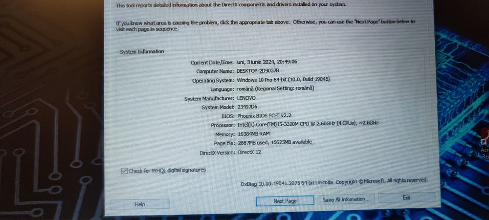 Vand Lenovo T430 i5 16Gb RAM