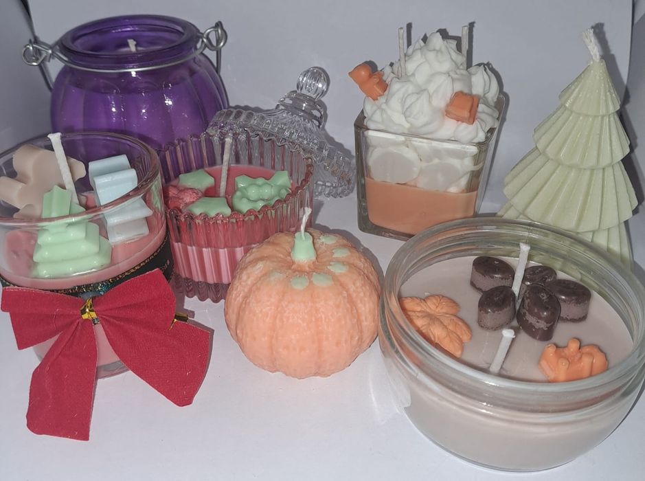 Lumanari parfumate, diferite modele