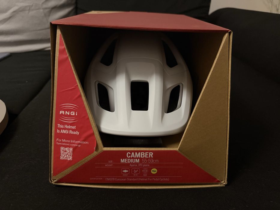 Casca bicicleta Specialized Camber mărime M alba Mips