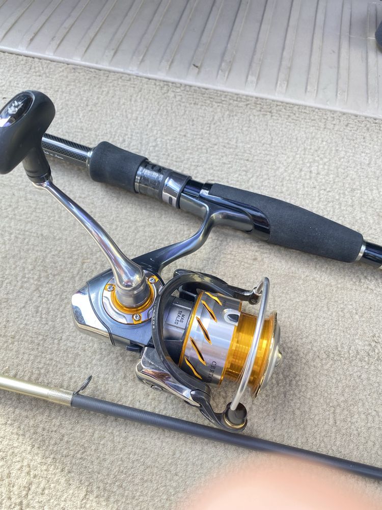 Vivo GVOS -842 М + Daiwa certate 2510R-PE