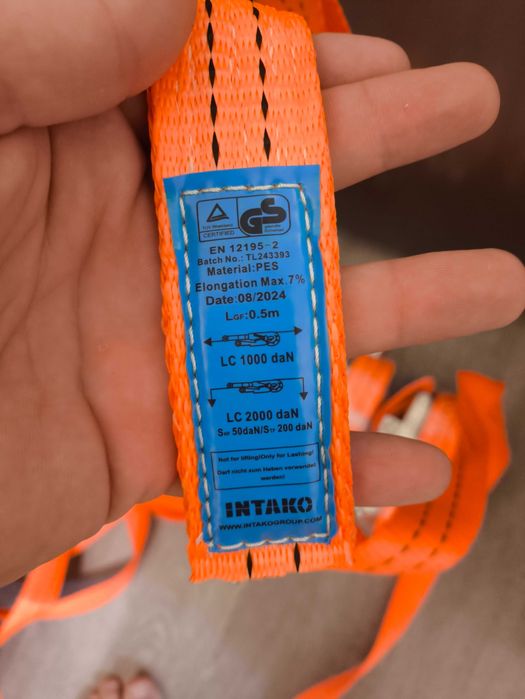 Колан за укрепване на товари