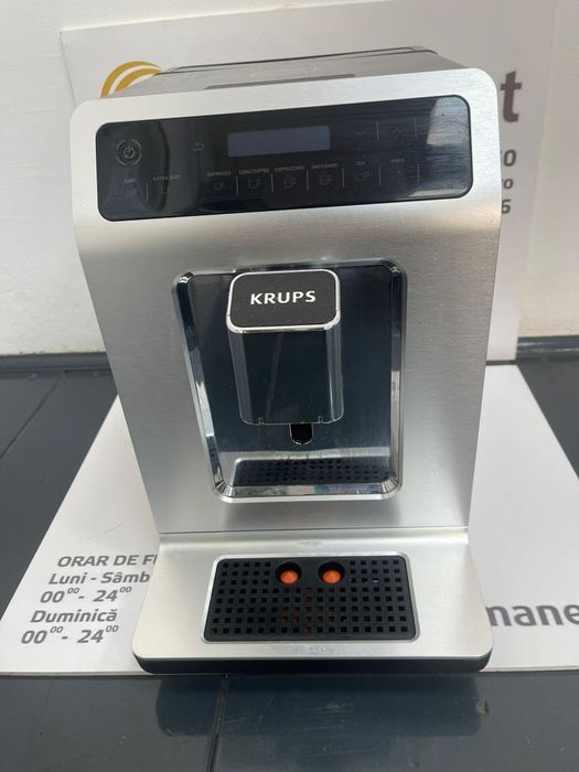 Espressor automat Krups Evidence EA89, 15 bari, rezervor boabe -A-