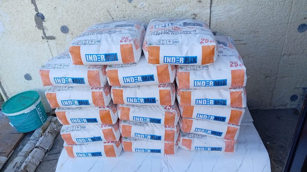 Продам гипс,внутрений общий 17 мешок есть