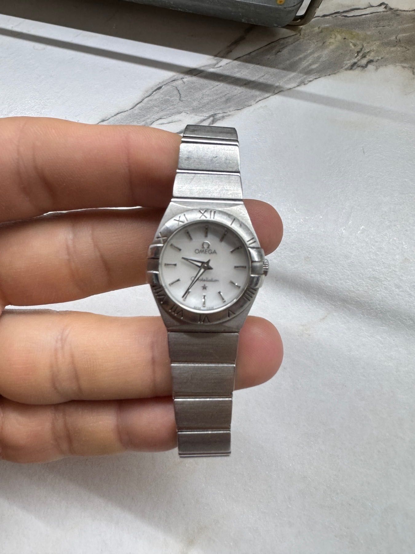 Дамски часовник OMEGA Constellation Mother of Pearl , 24mm