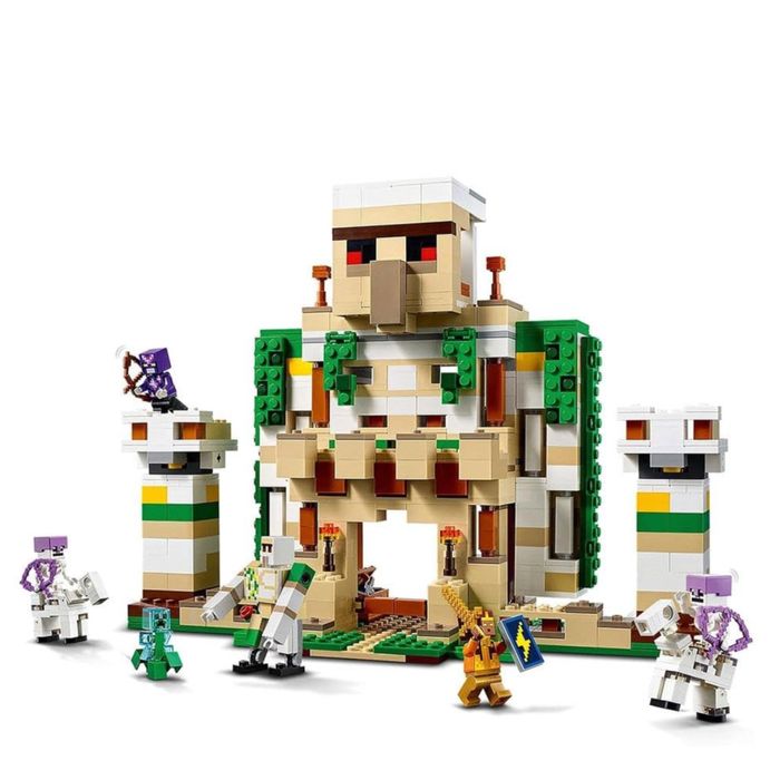 LEGO Minecraft крепост на железния голем