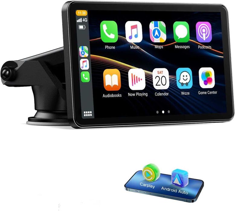 Monitor auto 7inch cu Android Mirror Link, Siri,etc