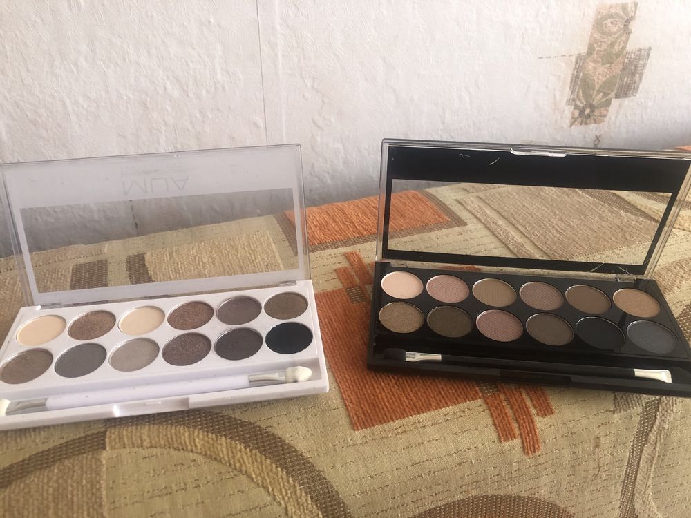 MUA, Sleek, Makeup geek, Pur Minerals