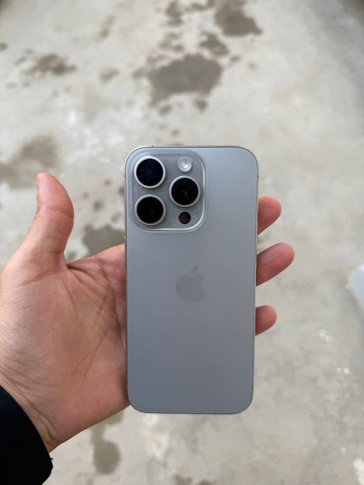 Iphone 15pro 256 natural Dual sim