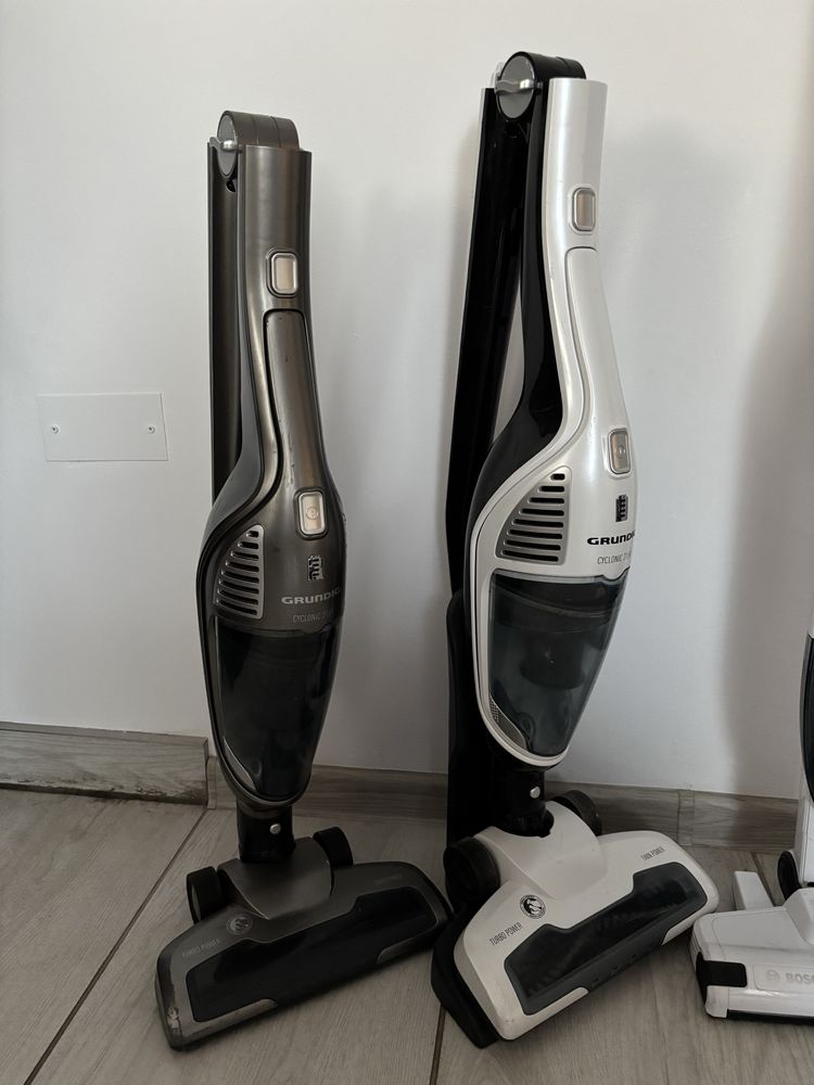 Vand aspiratoare verticale Bosch, Grunding, Rowenta cu acumulator