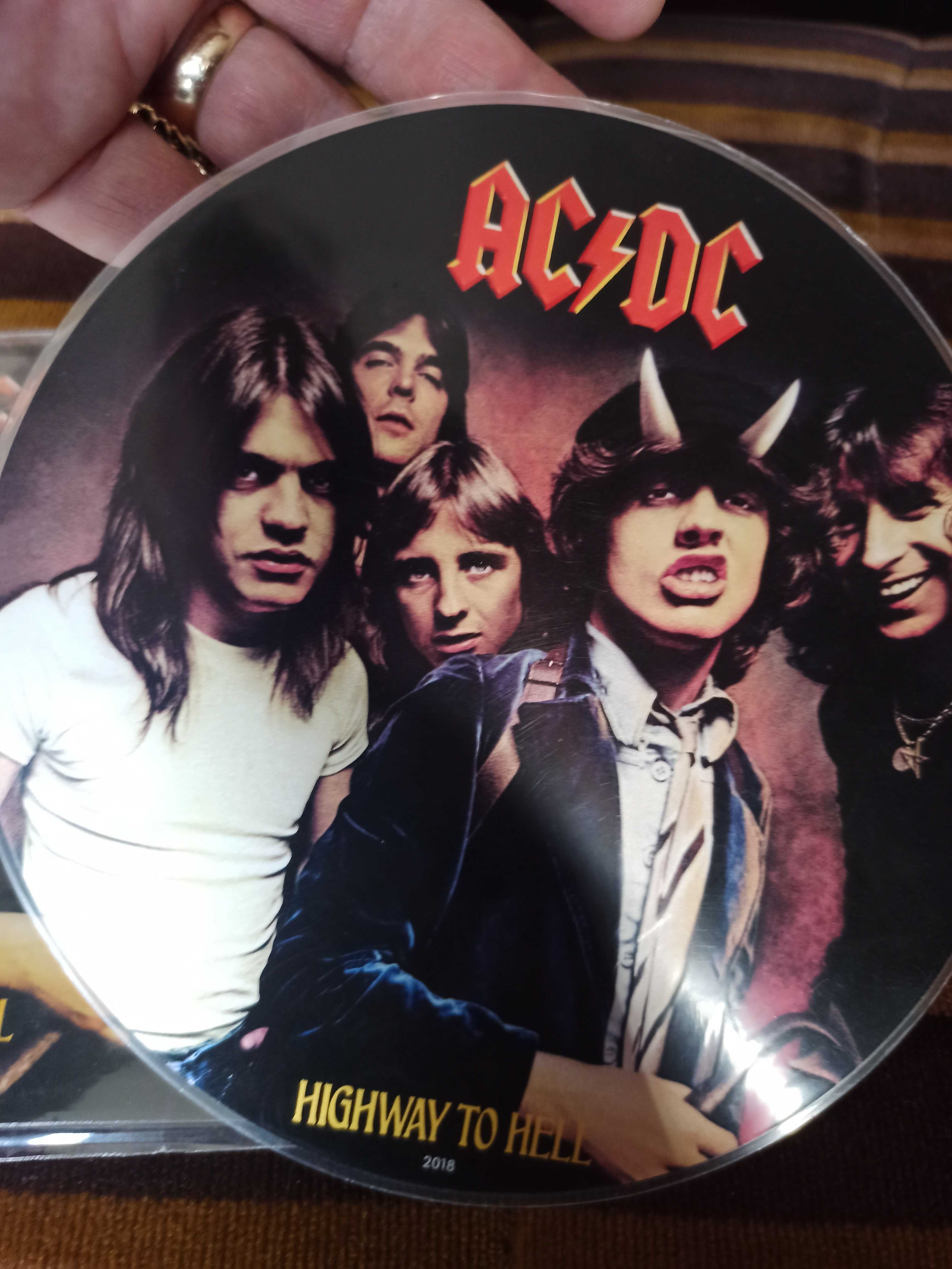 2 Dollars 2018  AC/DC Highway to Hell Сребърна Монета 1973 бр Тираж !!