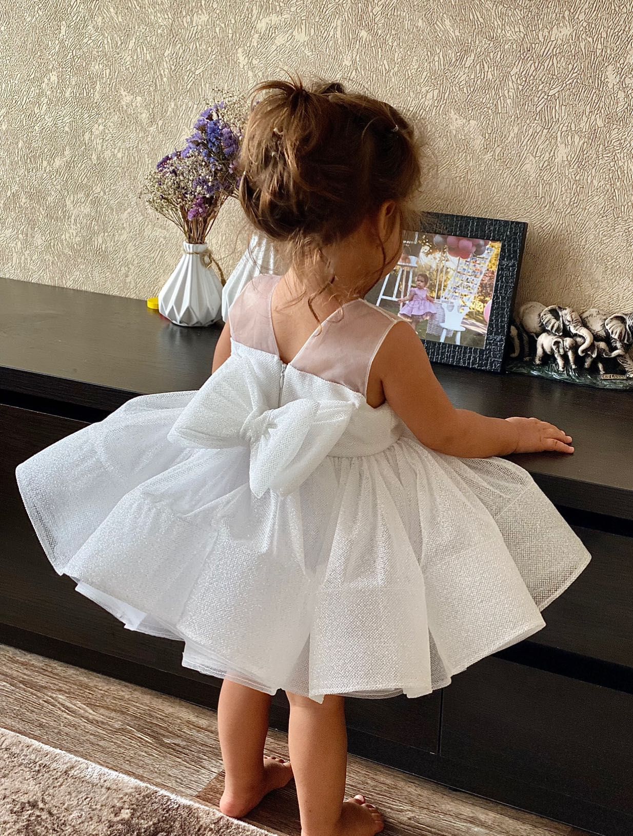детска елегантна рокля в перфектно състояние