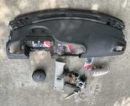 Renault Kadjar - plansa de bord - kit airbag volan pasager - centuri