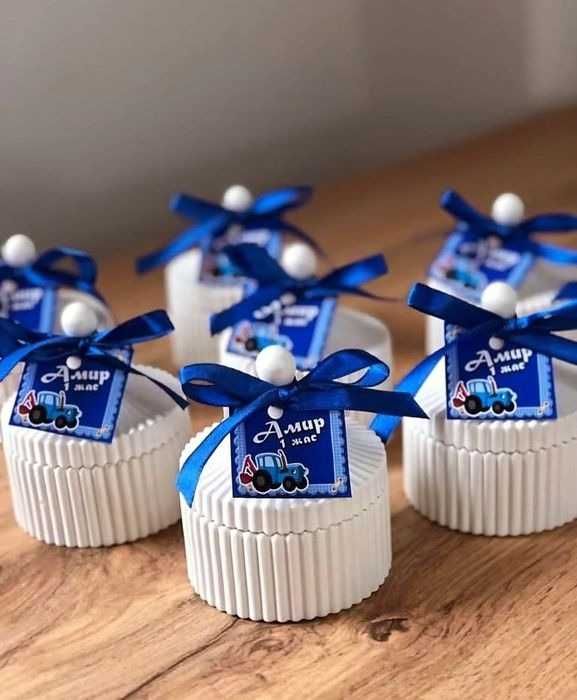 Тойбастар Бонбоньерки из гипса с оформлением на ваш вкус