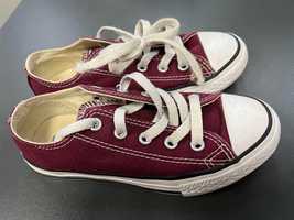 Adidas Converse All Star Low Youth 339794f Burgundy Kids US Size