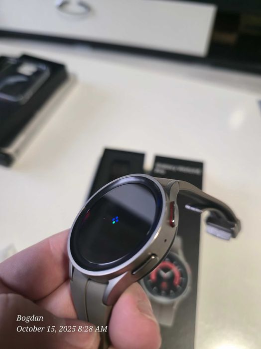 Vand Samsung Galaxy Watch5 Pro, 45mm, BT, Gray Titanium