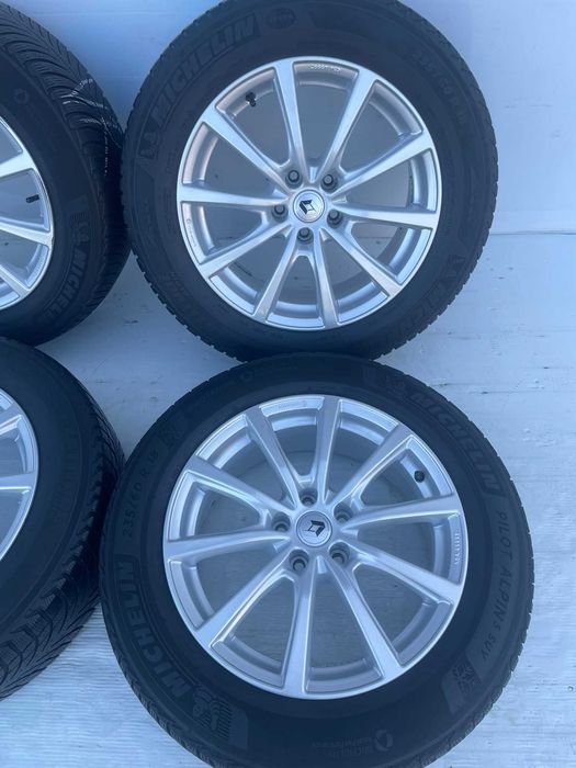 Jante cu anvelope iarna Michelin 235 60 R18 Renault Espace Scenic