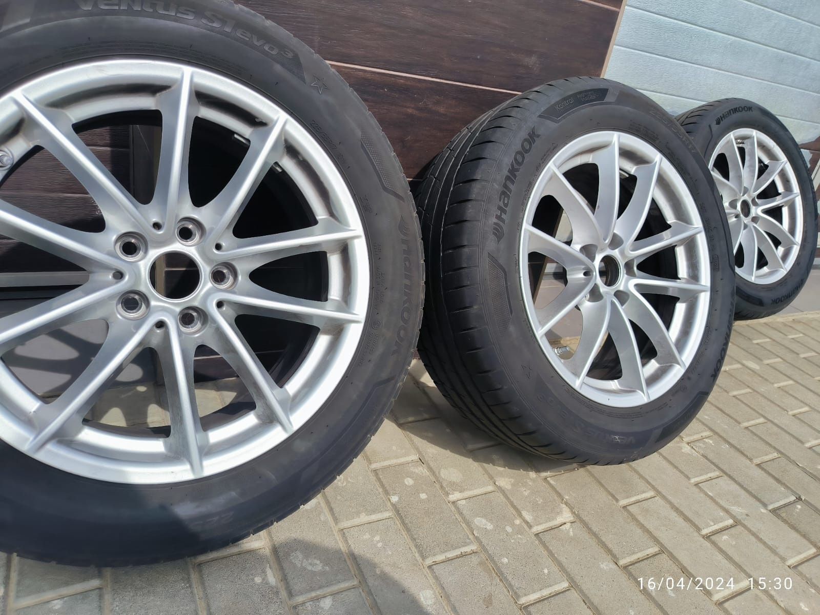 Jante Originale Bmw 17'' + anvelope de vara