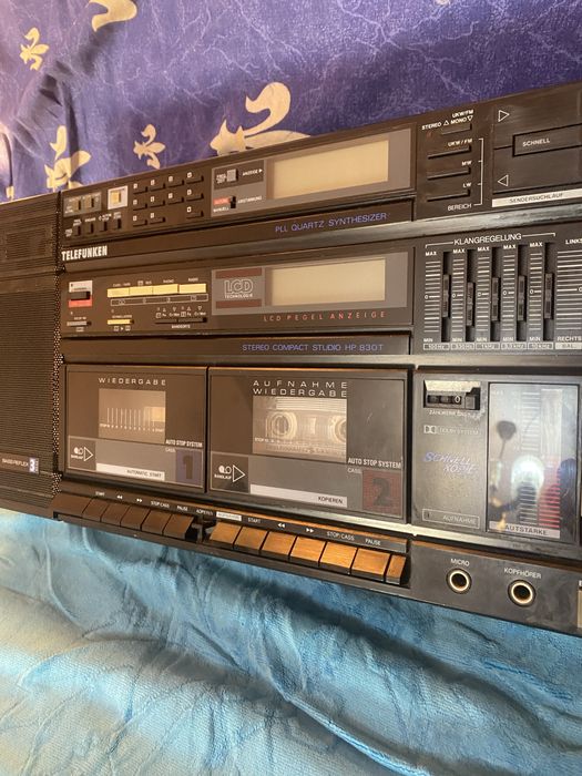 Radiocasetofoane boombox panasonic telefunken putenice