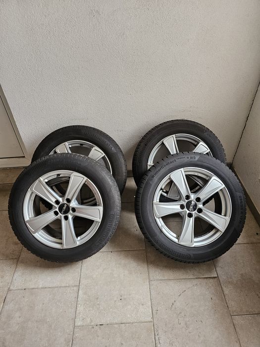 Jante R17 5x112 + Anvelope iarna Continental 225 55 17