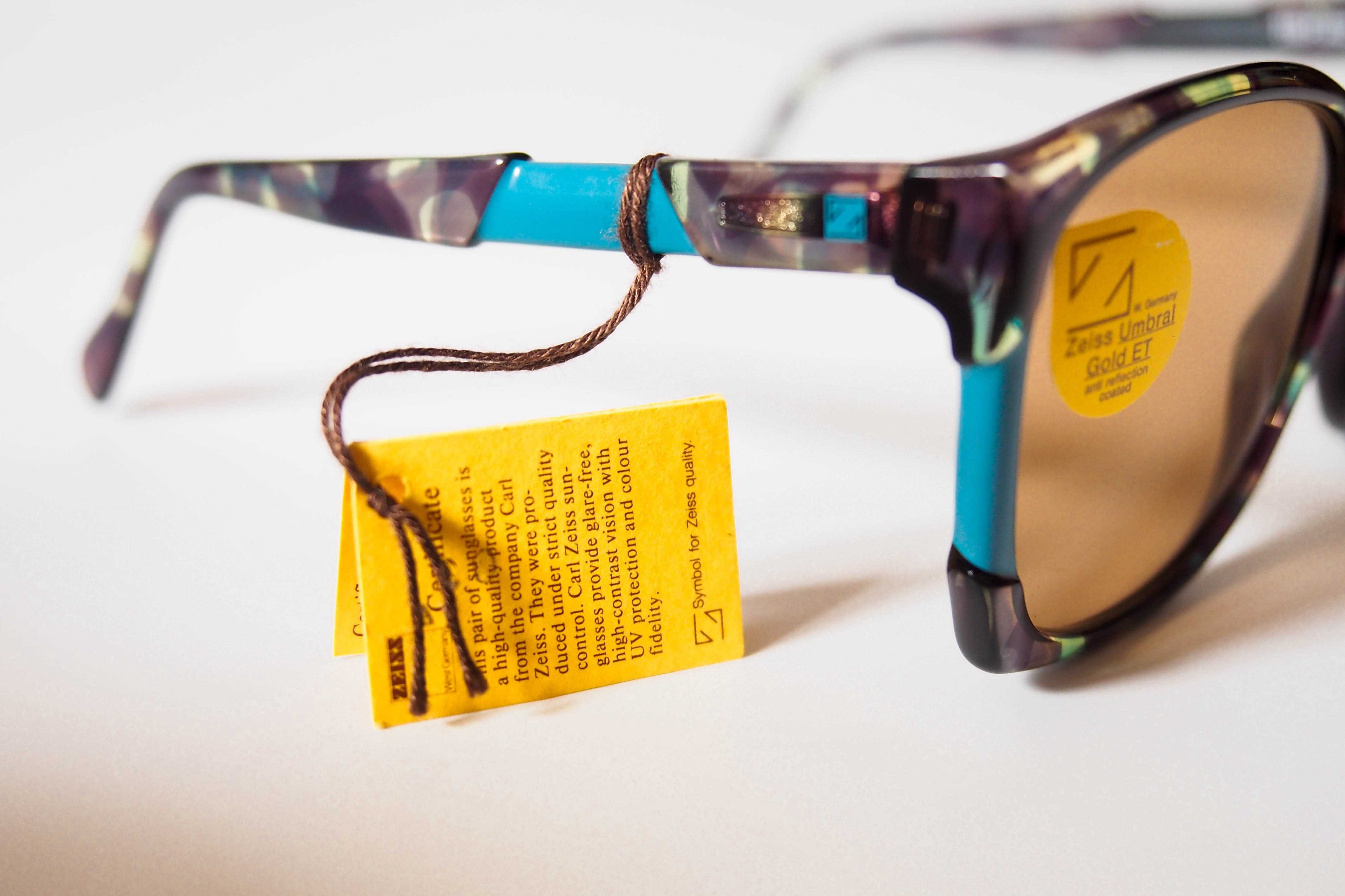Ochelari de soare vintage NOS Zeiss Umbral Gold ET