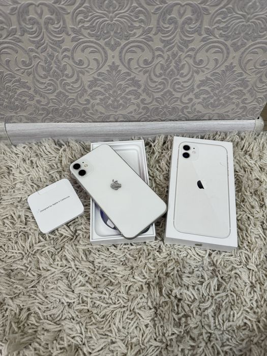 Айфон 11 Iphone 11 128 ГБ ВСЕ РАБОТАЕТ Астана