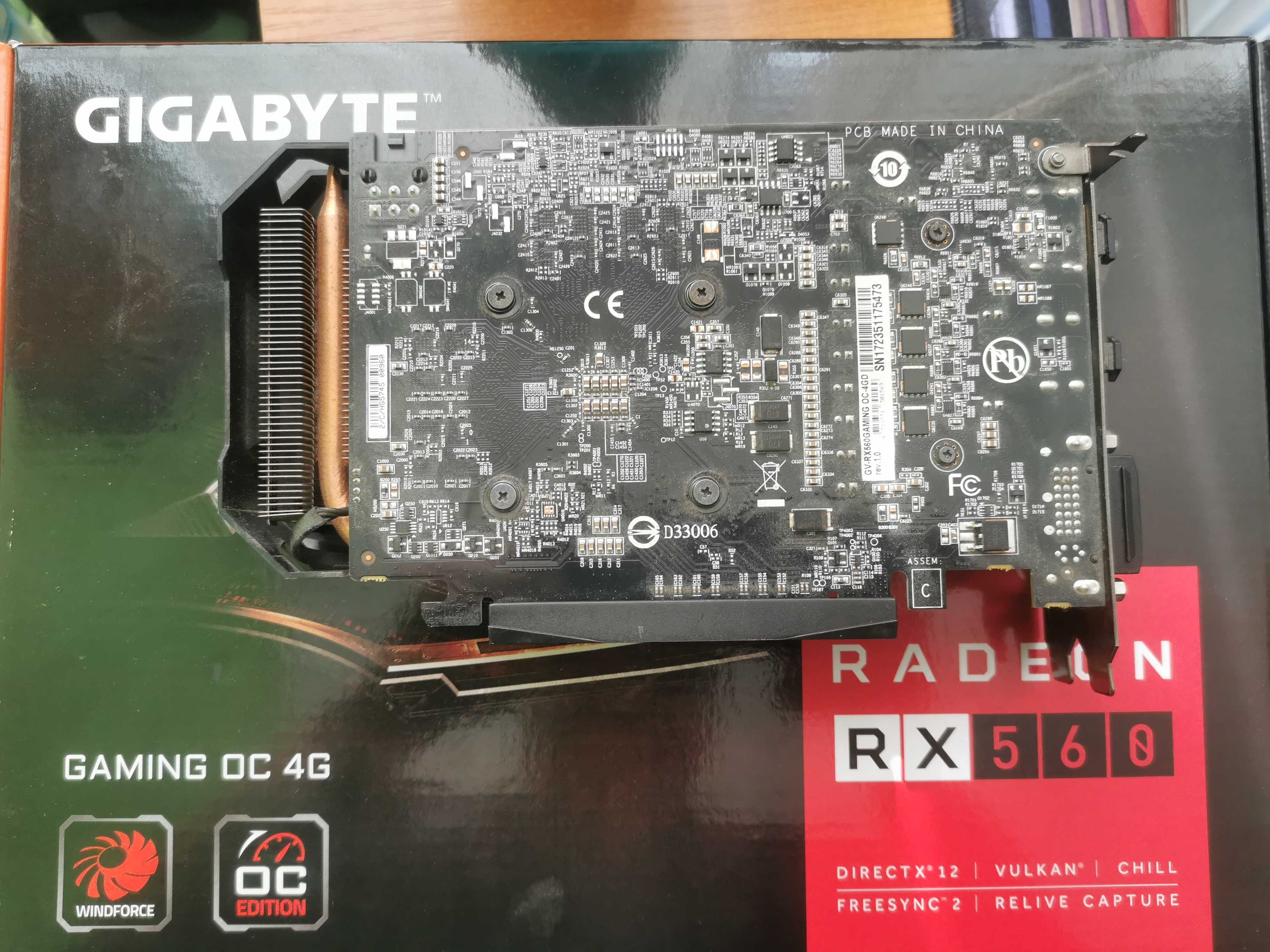 AMD Radeon RX560 4gb