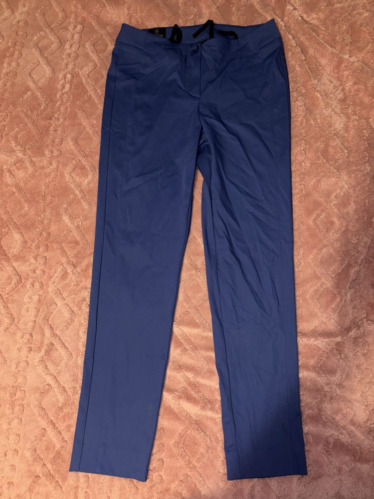 Pantaloni eleganti albastri