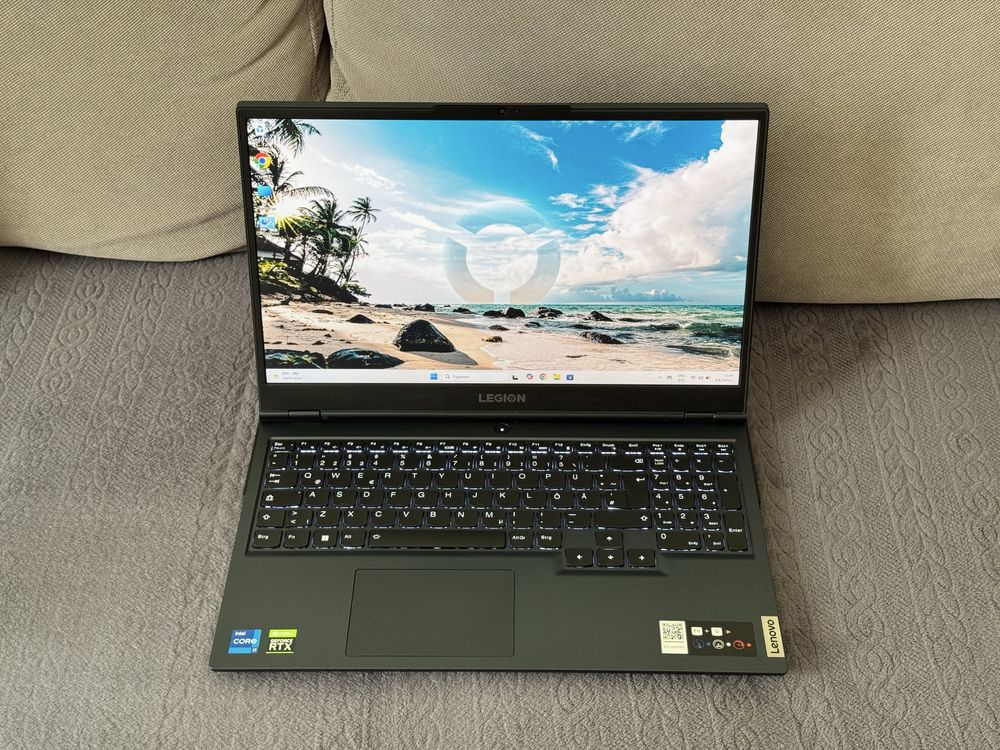 15.6’FHD IPS 165Hz/i7-11800H/RTX 3060 6GB/Lenovo Legion/16GB/512GB SSD