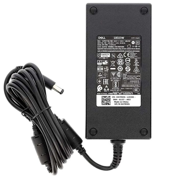 Dell - 180W AC Adapter - Оригинално зарядно за лаптоп