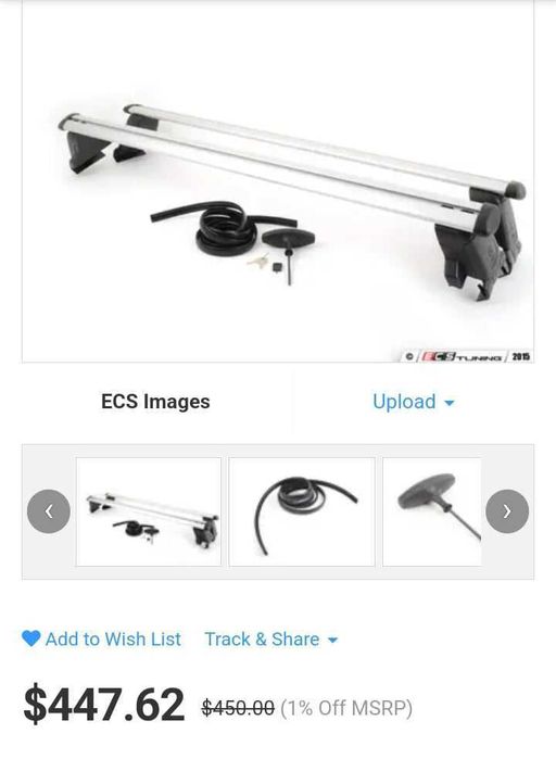 Оригинални греди за Ауди А6 (4G) 2012-2018